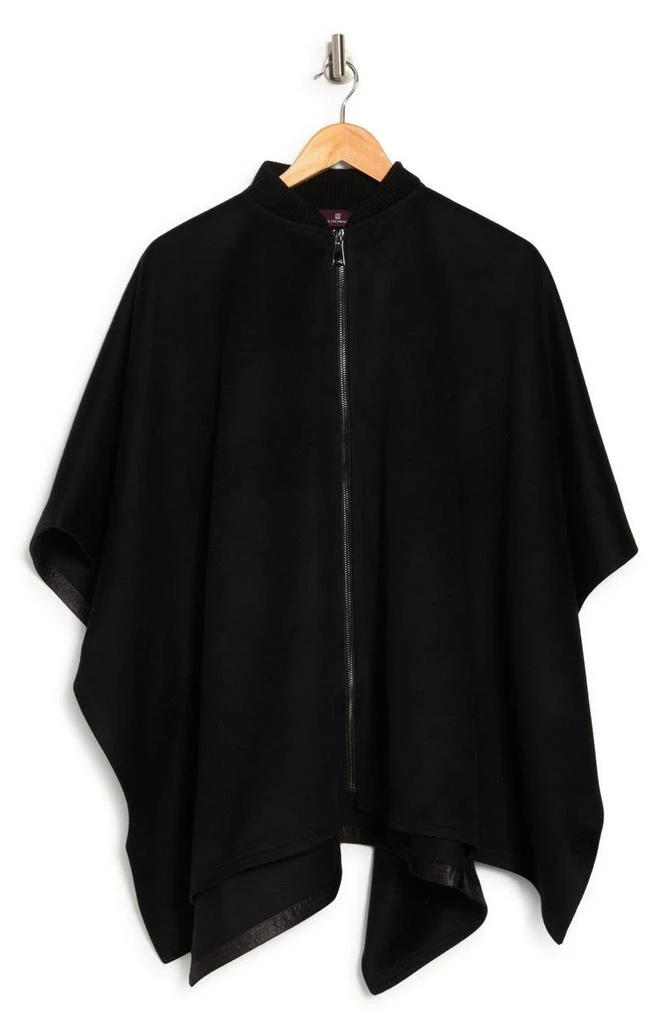 商品Bruno Magli|Wool & Cashmere Zip Front Capelet,价格¥1935,第3张图片详细描述