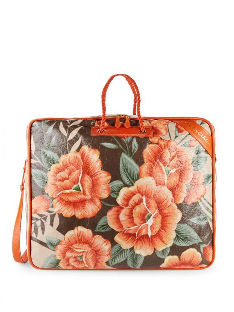商品Balenciaga|Blanket Floral Weekender Bag,价格¥14502,第1张图片