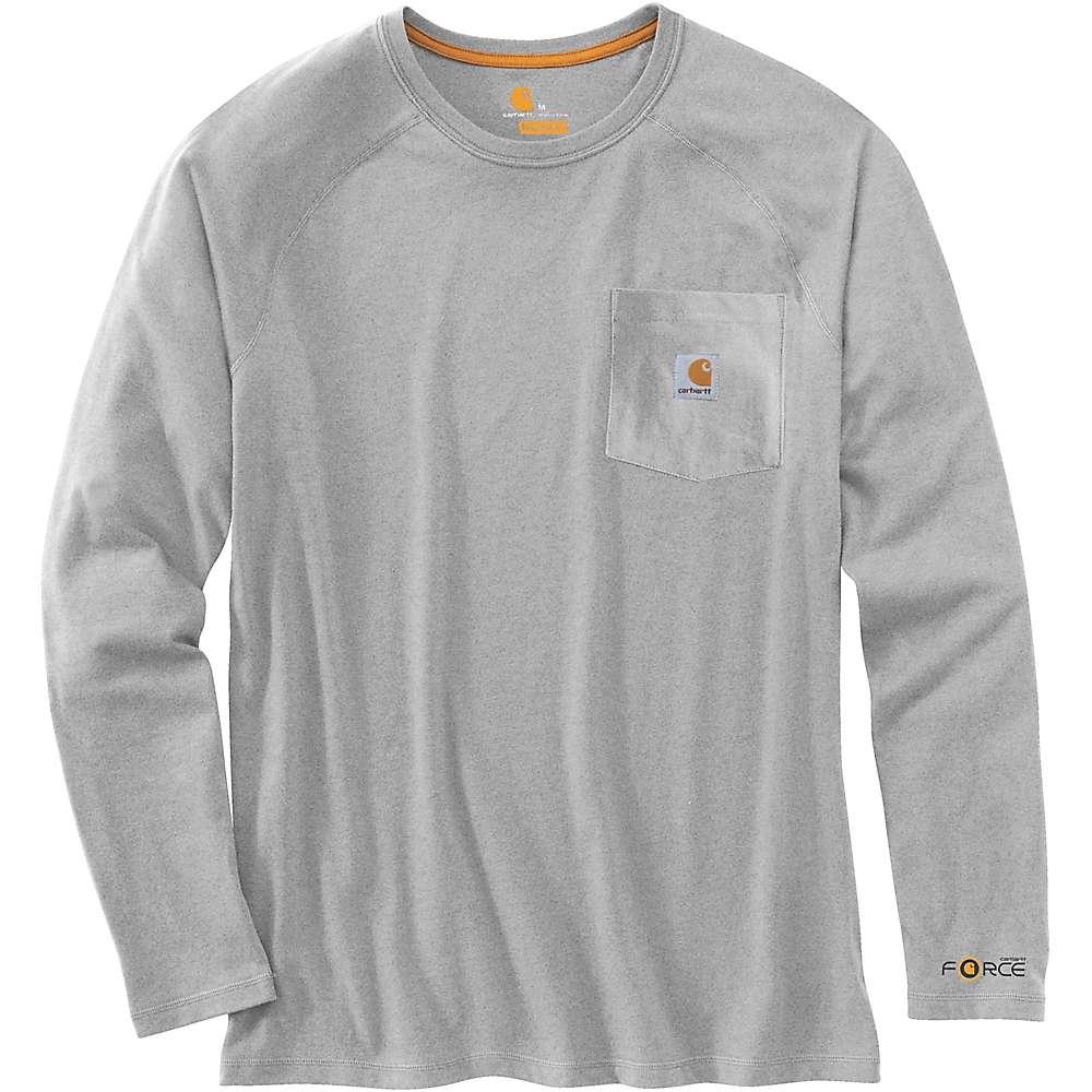 Carhartt Men's Force Cotton Delmont LS T-Shirt商品第2张图片规格展示