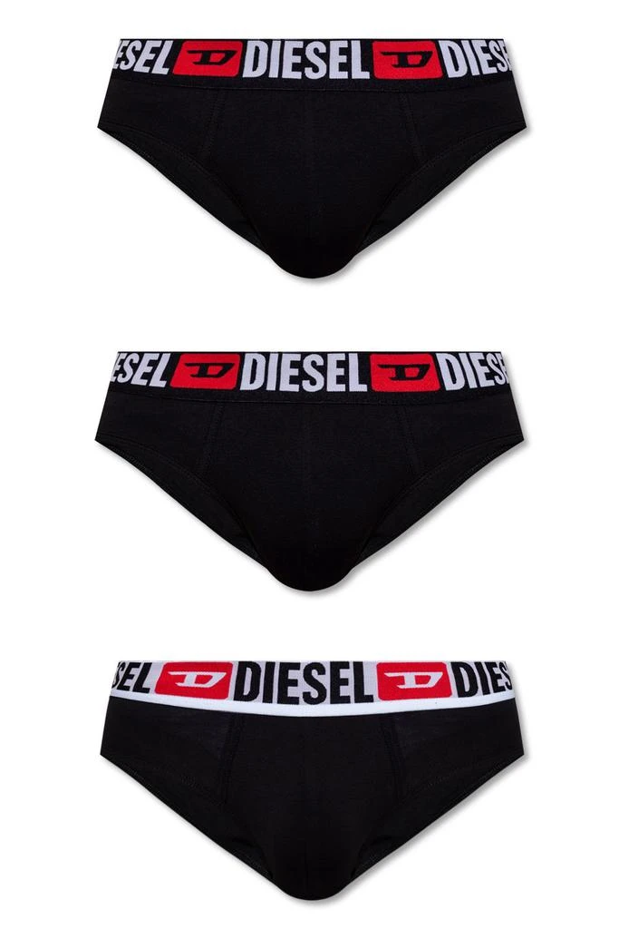 商品Diesel|Diesel Branded Three Pack Briefs,价格¥165,第1张图片