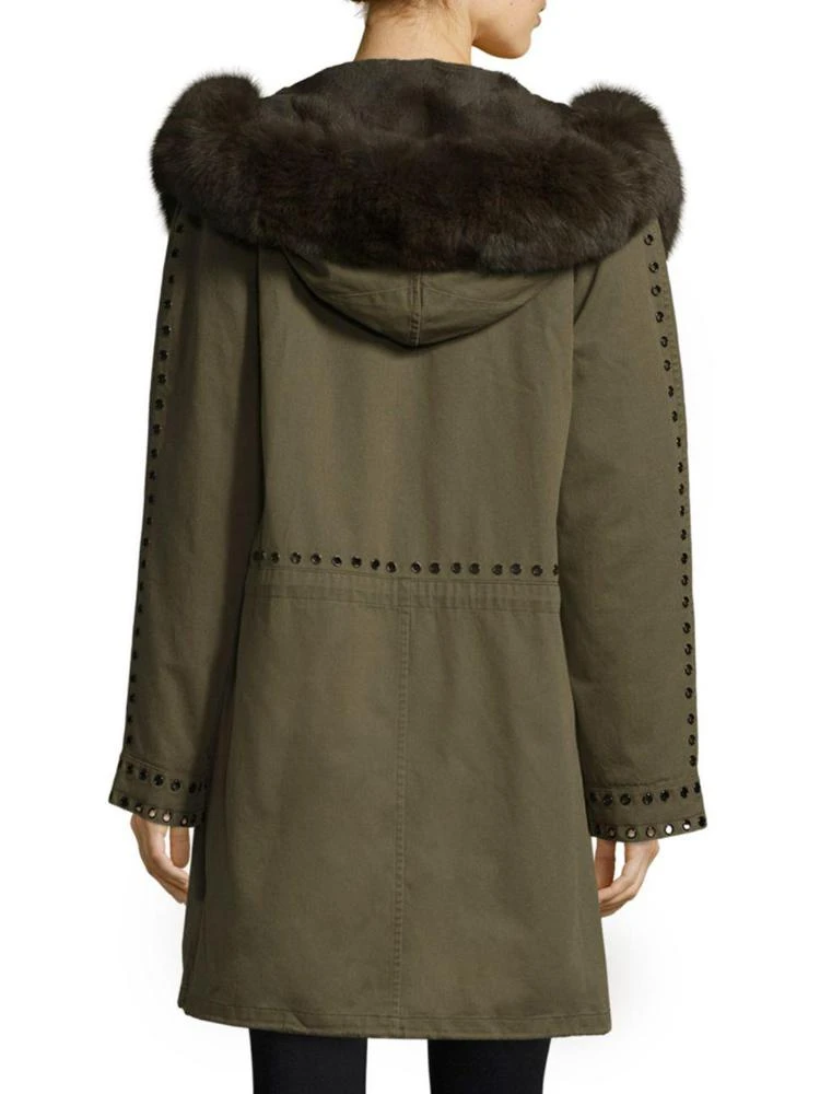 商品Yves Salomon|Classic Long Parka,价格¥5625,第2张图片详细描述