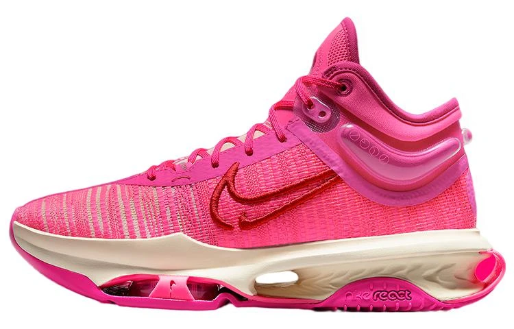 商品[国内直发] NIKE|Air Zoom G.T. Jump 2 舒适实战 中帮 篮球鞋 男款 粉红色,价格¥736,第1张图片