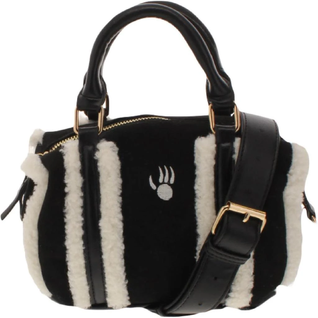 商品Bearpaw|Bearpaw Women's Faux Suede Shearling Trim Adjustable Duffle Bag,价格¥183,第2张图片详细描述