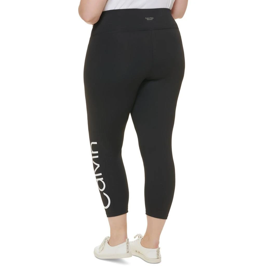 商品Calvin Klein|Plus Womens High Waist Knit Leggings,价格¥191,第1张图片