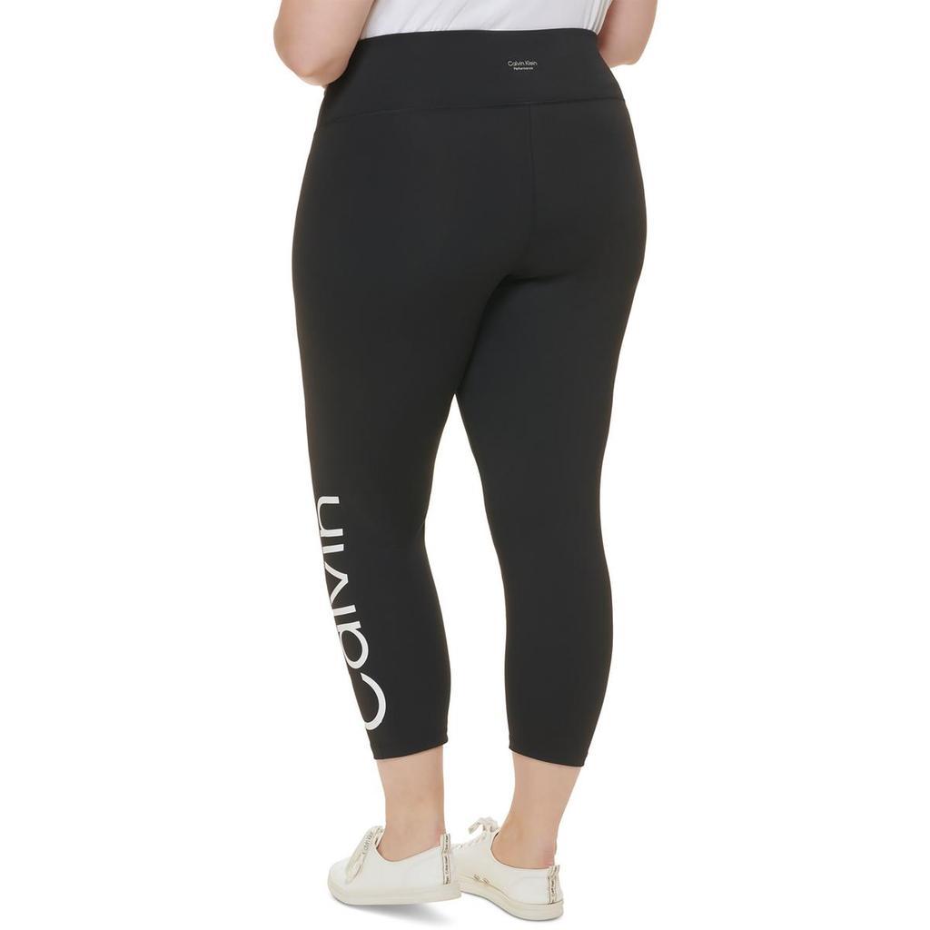 商品Calvin Klein|Plus Womens High Waist Knit Leggings,价格¥262,第1张图片详细描述