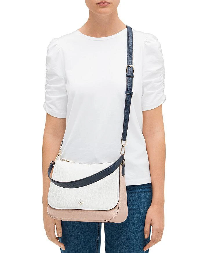 商品Kate Spade|Polly Medium Leather 单肩包,价格¥1162,第2张图片详细描述