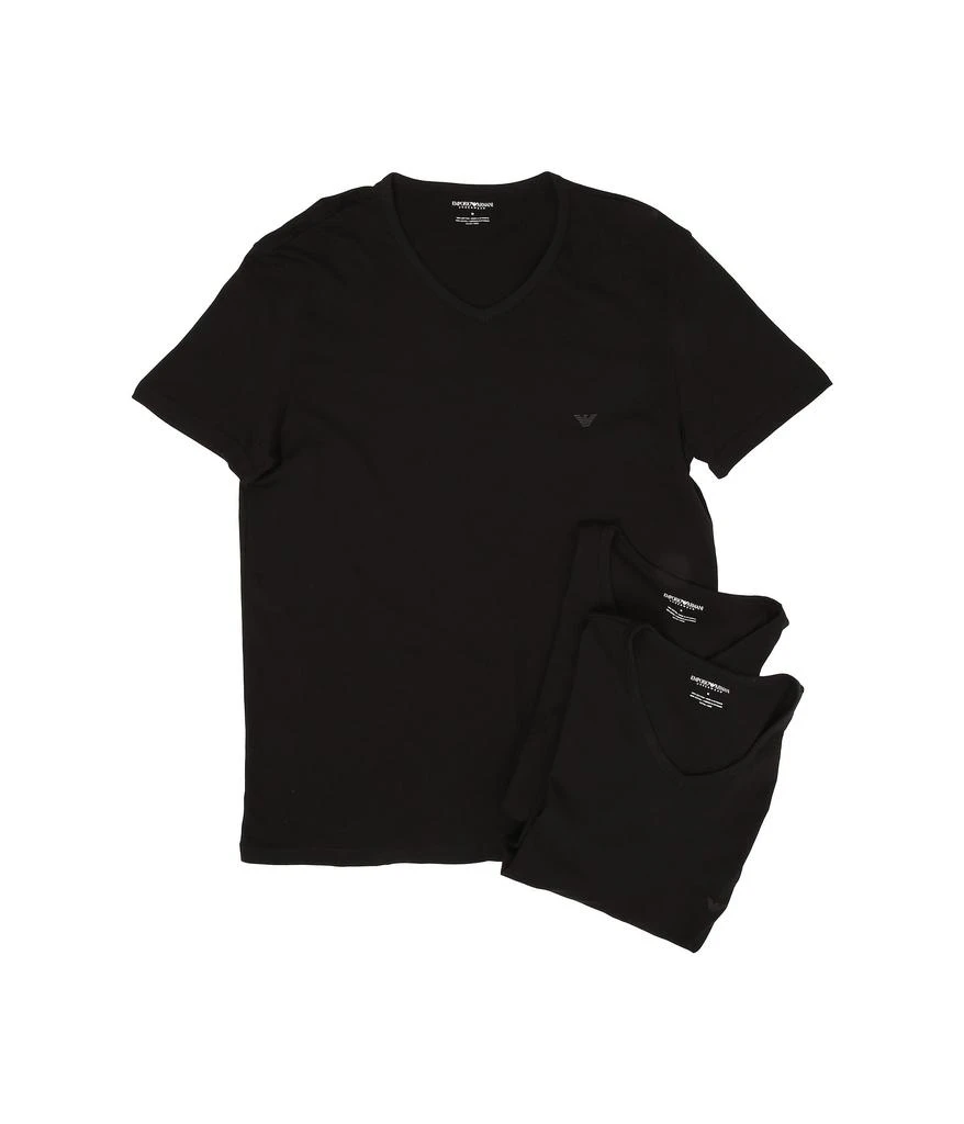 商品Emporio Armani|3-Pack V-Neck T-Shirt,价格¥390,第1张图片