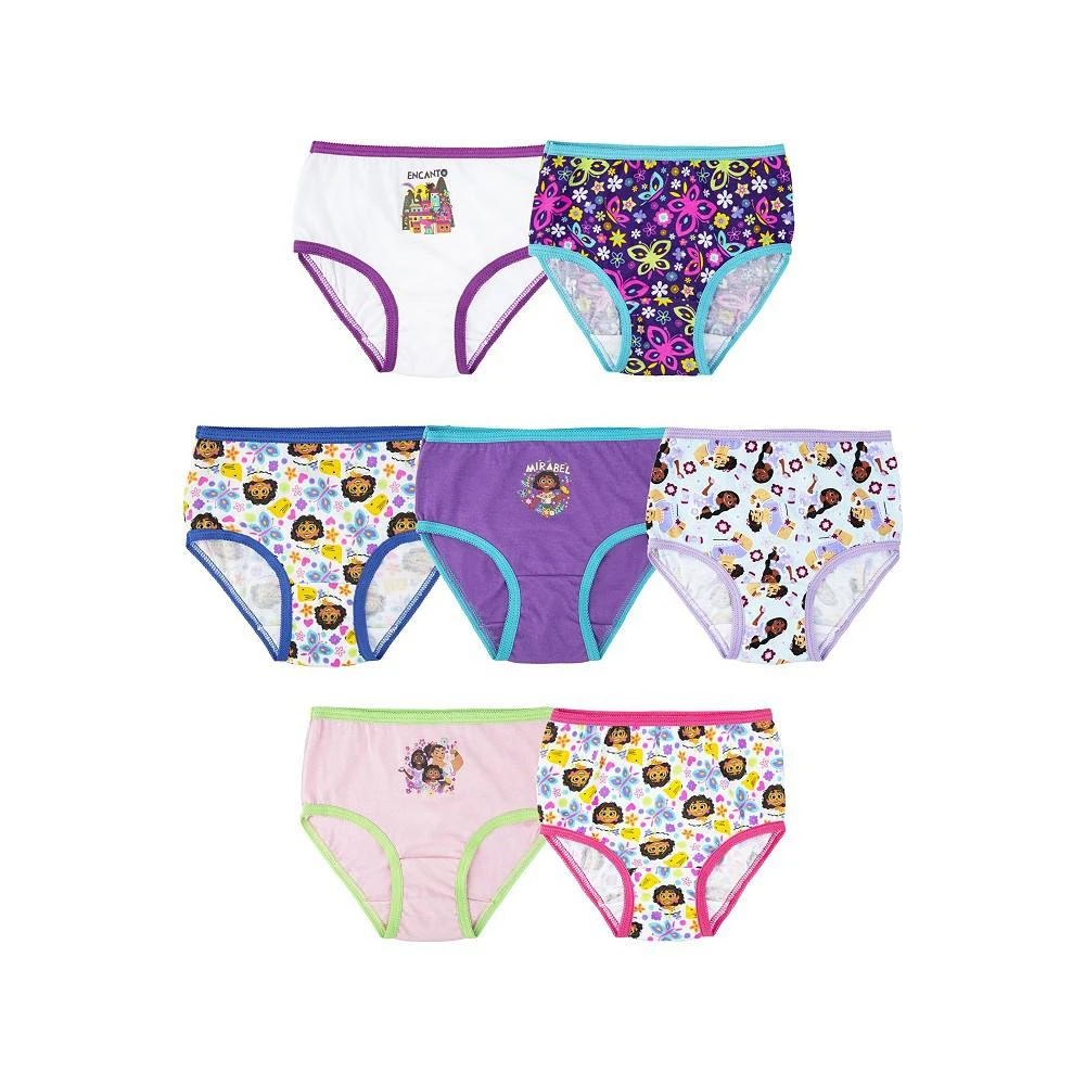 商品Handcraft|Toddler Girls Encanto Panty, Pack of 7,价格¥87,第1张图片