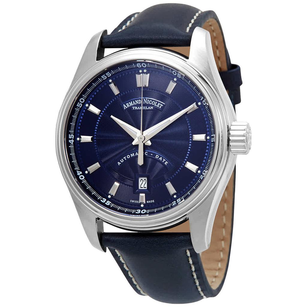 Armand Nicolet MH2 Automatic Blue Dial Mens Watch A640A-BU-P140BU2商品第1张图片规格展示