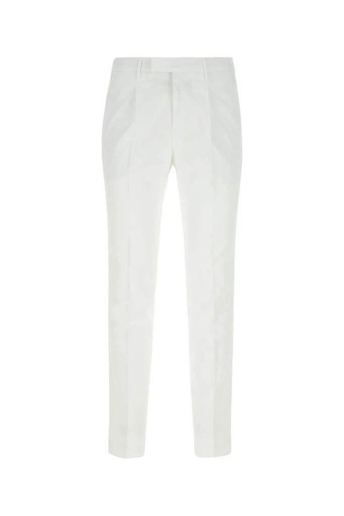 商品PT01|PT01 White Stretch Cotton Blend Pant,价格¥1772,第1张图片