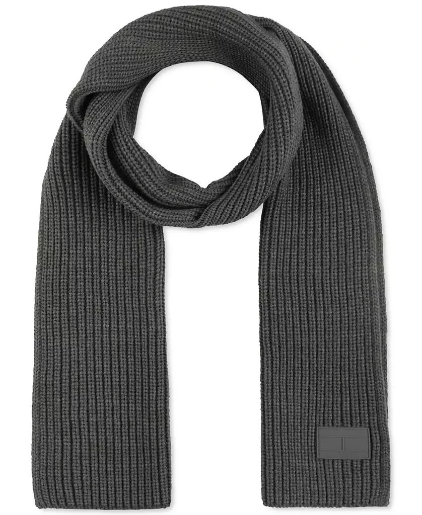 商品Tommy Hilfiger|Men's Shaker Scarf with Ghost Patch,价格¥240,第3张图片详细描述