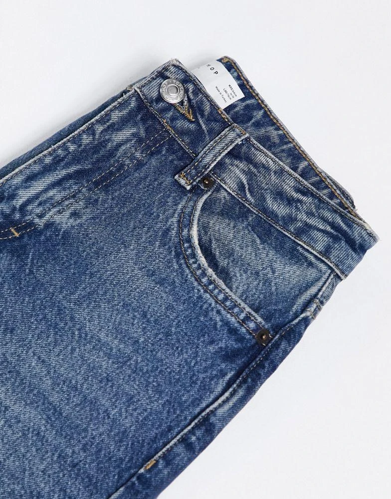 商品Topshop|Topshop Mom jean in indigo,价格¥236,第4张图片详细描述