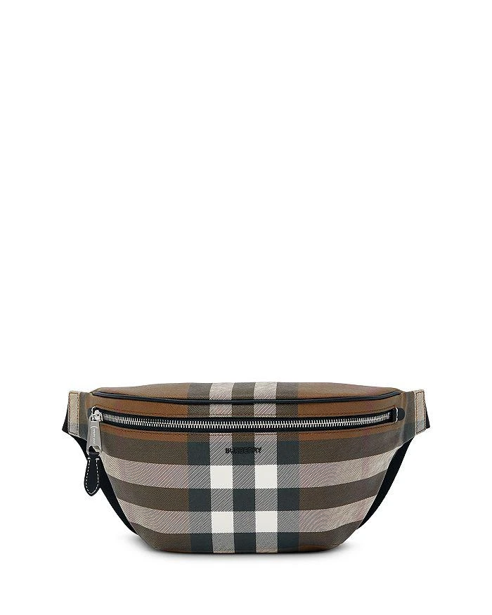 商品Burberry|Check & Leather Bum Bag,价格¥7816,第1张图片