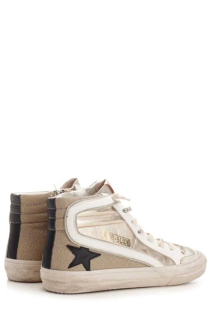 商品Golden Goose|Golden Goose Deluxe Brand Slide High-Top Sneakers,价格¥4789,第3张图片详细描述