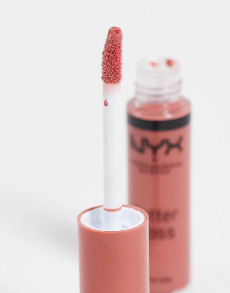 商品NYX Professional Makeup|NYX Professional Makeup Butter Gloss Lip Gloss - Bit Of Honey,价格¥66,第3张图片详细描述