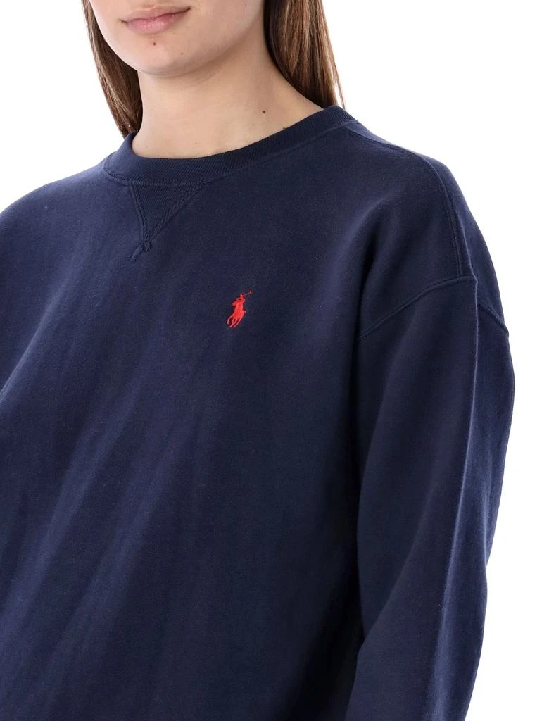 商品Ralph Lauren|Polo Ralph Lauren Logo Embroidered Crewneck Sweatshirt,价格¥1195,第4张图片详细描述