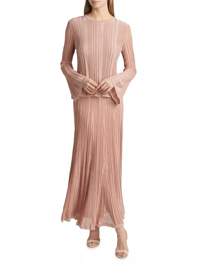 商品Zimmermann|Lucky Metallic Ribbed Top,价格¥2271,第2张图片详细描述