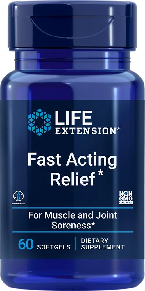 商品Life Extension|Life Extension Fast Acting Relief* (60 softgels),价格¥174,第1张图片