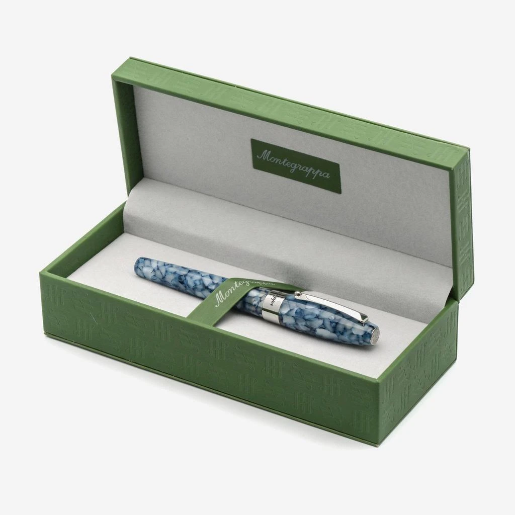 商品Montegrappa|Montegrappa Fortuna Mosaico: Marrakesh Fountain Pen (M) ISFOB3ID,价格¥1274,第4张图片详细描述