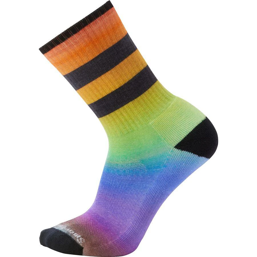 商品SmartWool|Athletic Pride Rainbow Print Crew Sock,价格¥144,第1张图片