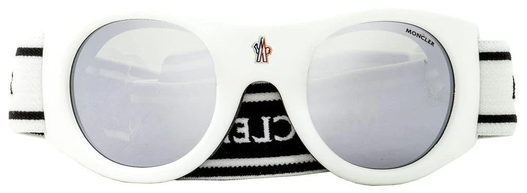 商品Moncler|Unisex Ski Goggles Sunglasses ML0051 21C Matte White 55mm,价格¥1441,第2张图片详细描述