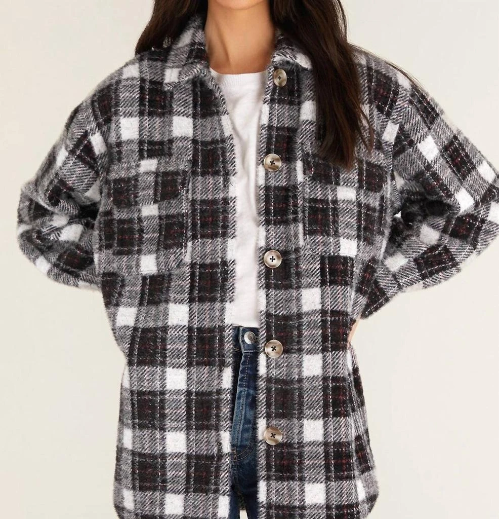 商品Z Supply|Z Supply - FLANNEL TRUCKER JACKET,价格¥399,第1张图片