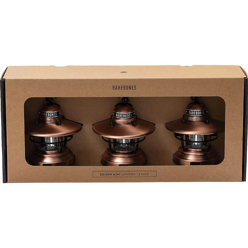 Barebones Edison Mini Lantern - 3 Pack 商品