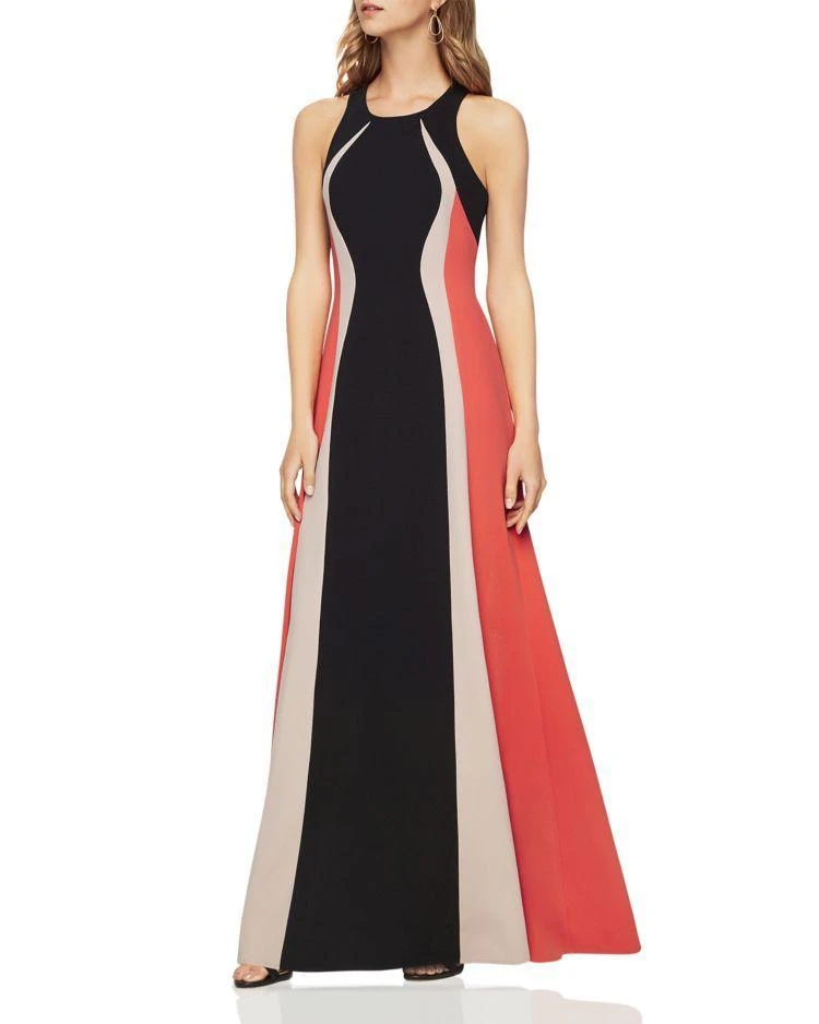 商品BCBG|Sleeveless Color-Block Gown,价格¥2799,第1张图片