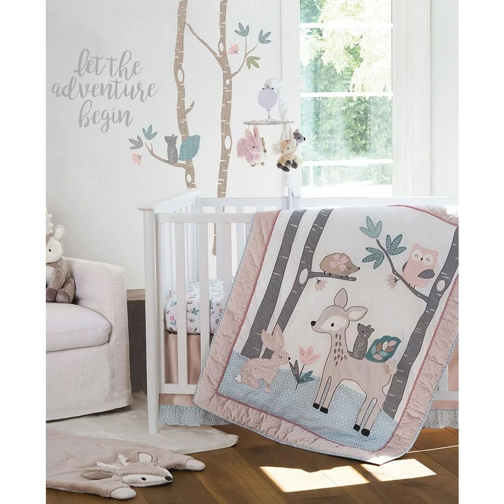 商品Macy's|Baby Everly Deer Baby Blanket, 40" x 30",价格¥550,第2张图片详细描述