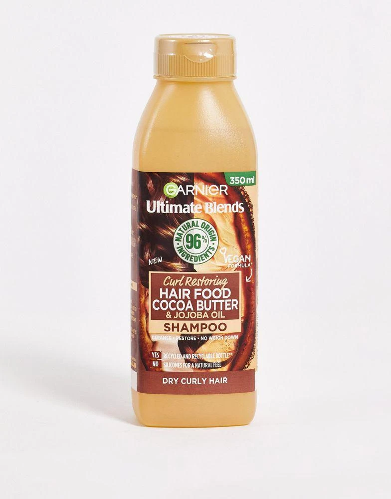 商品Garnier|Garnier Ultimate Blends Cocoa Butter Shampoo for Dry, Curly Hair 350ml,价格¥61,第1张图片