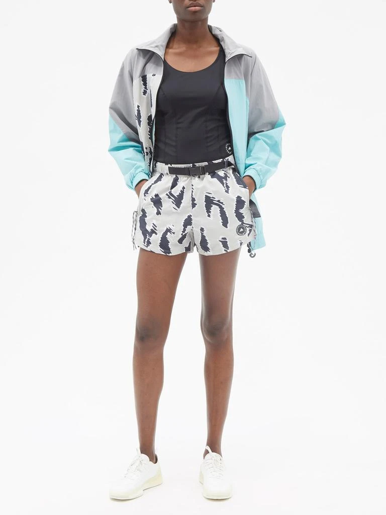 商品Adidas|Printed recycled-shell running shorts,价格¥297,第2张图片详细描述