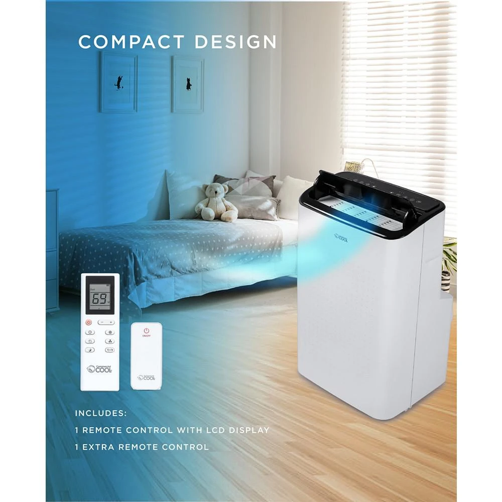 商品Commercial Cool|12000 BTU Portable Air Conditioner Dehumidifier & Fan,价格¥8582,第3张图片详细描述