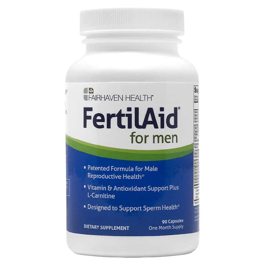 商品Fairhaven Health|FertilAid 男性生育素,价格¥244,第1张图片