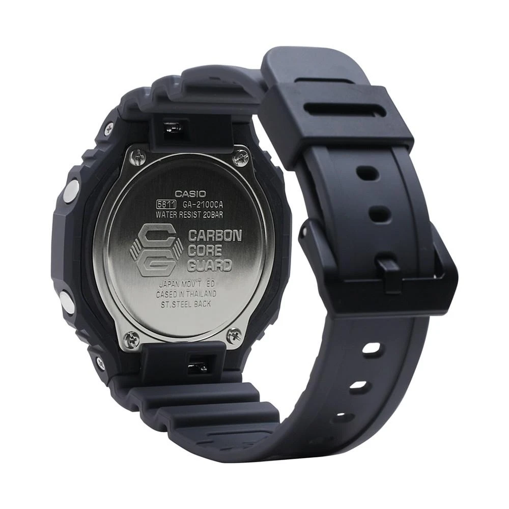 商品G-Shock|Men's Analog Digital Gray Resin Strap Watch 45mm GA2100CA-8A,价格¥444,第2张图片详细描述