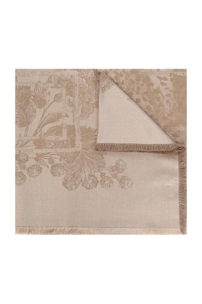 商品Salvatore Ferragamo|Salvatore Ferragamo Raw-Cut Edge Scarf,价格¥2538,第1张图片