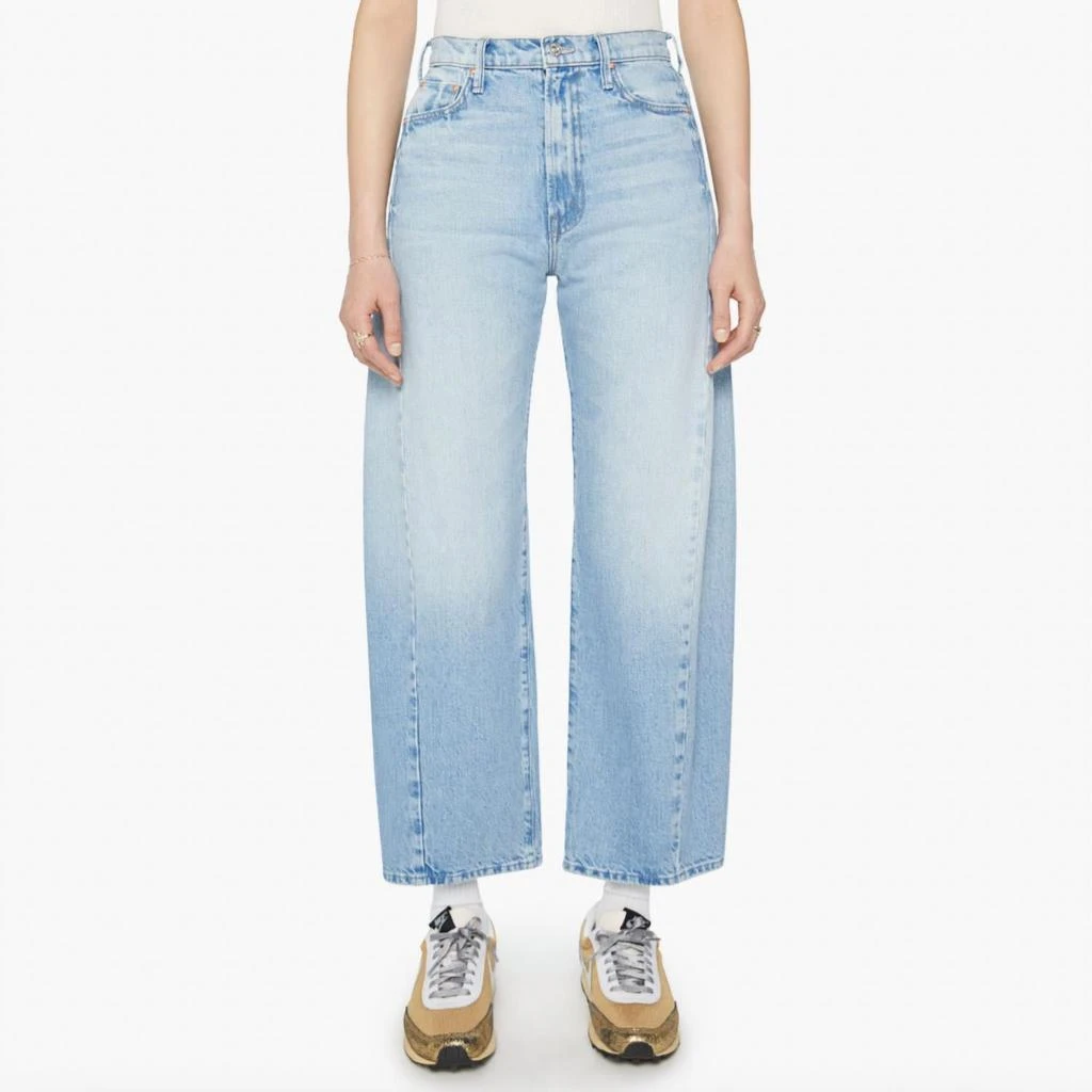 商品MOTHER|Women's The Half Pipe Ankle Jeans In Blue,价格¥1260,第1张图片