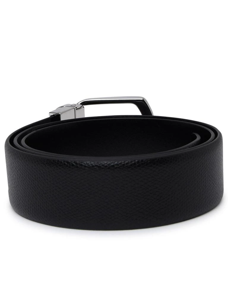 商品Zegna|Zegna Logo Detailed Reversible Buckle Belt,价格¥4519,第2张图片详细描述