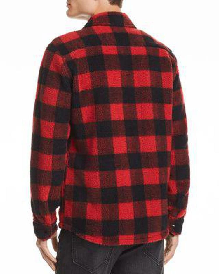 商品Levi's|Plaid Fleece Shirt Jacket,价格¥350,第2张图片详细描述