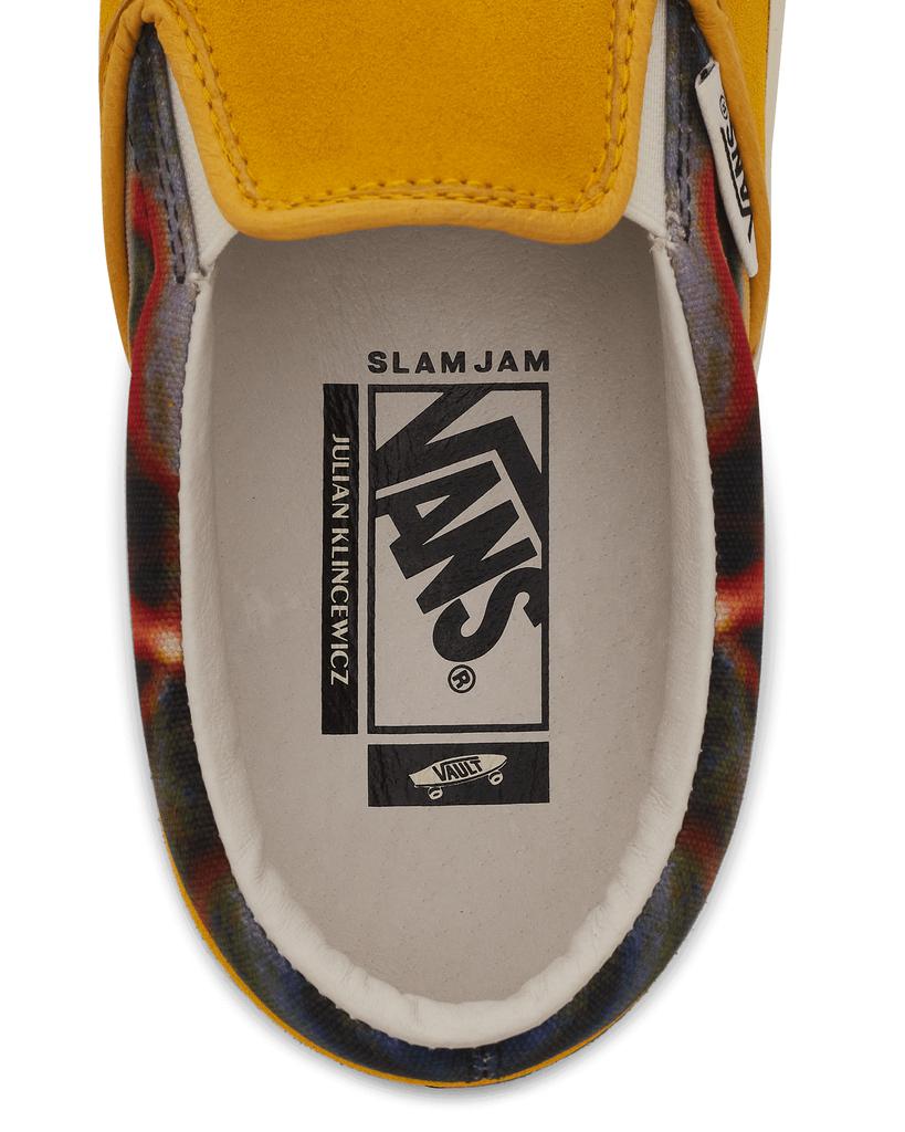 Slam Jam x Julian Klincewicz Classic Slip On Lx Sneakers Yellow商品第9张图片规格展示