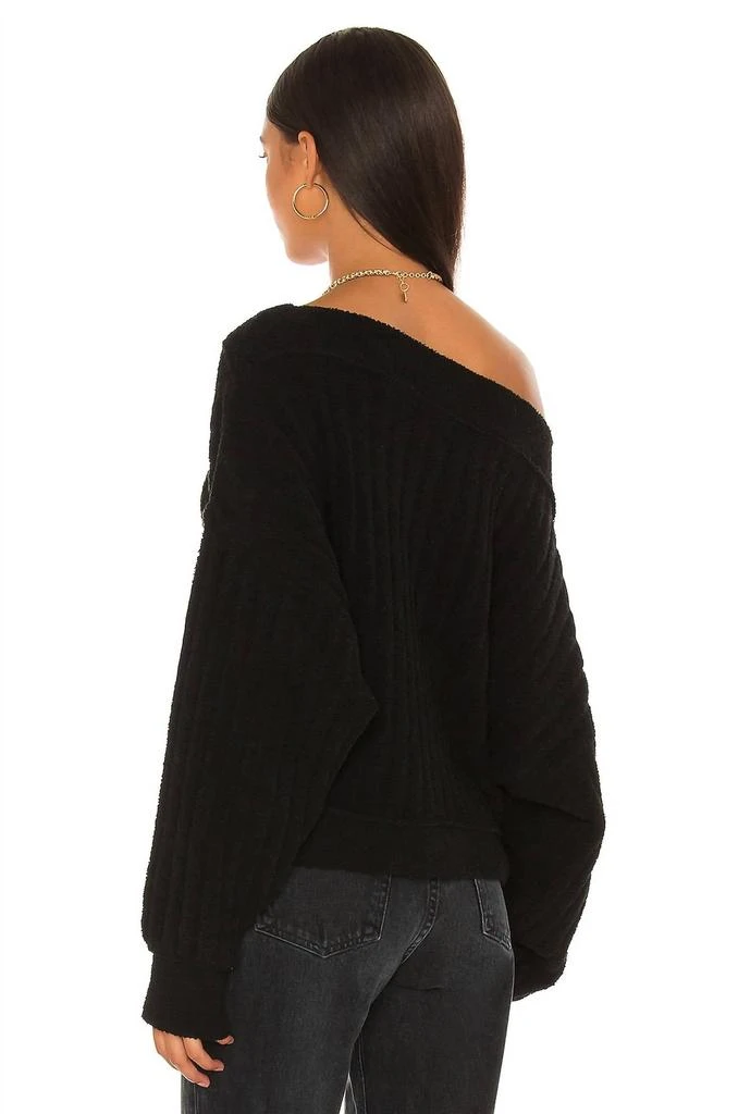 商品Free People|Cabin Fever Pullover in Washed Black,价格¥641,第2张图片详细描述