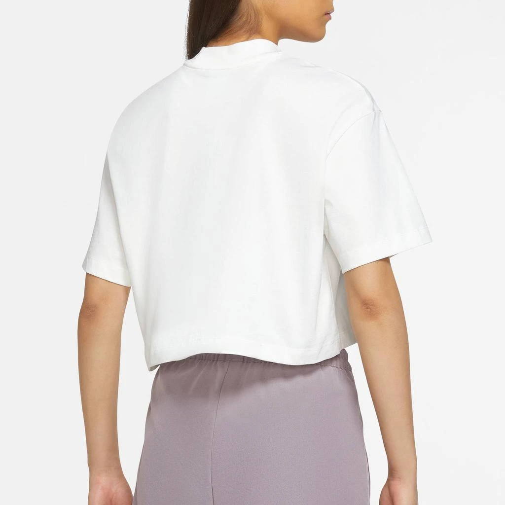 商品NIKE|Nike Women's Sportswear Essential Mock Neck Short Sleeve T-Shirt,价格¥160,第2张图片详细描述