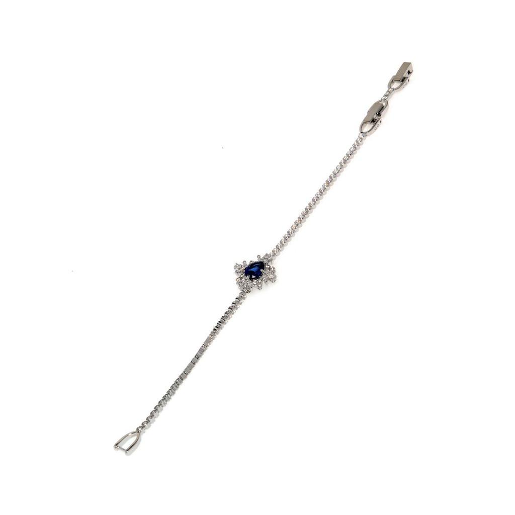 商品Swarovski|施华洛世奇 耀动的心蓝色水晶手链女5498834,价格¥511,第1张图片
