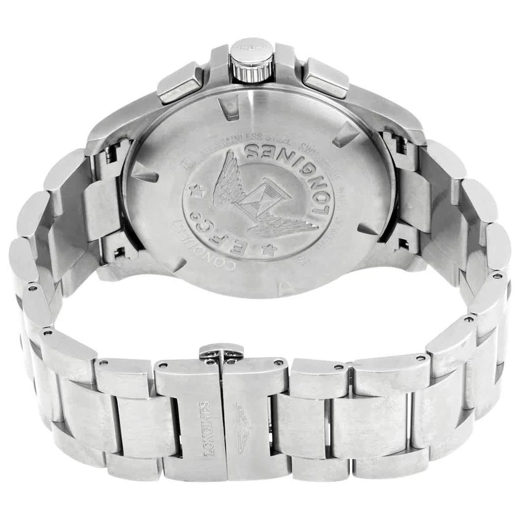 商品Longines|Conquest V.H.P. Chronograph Quartz Silver Dial Men's Watch L3.727.4.76.6,价格¥8262,第3张图片详细描述
