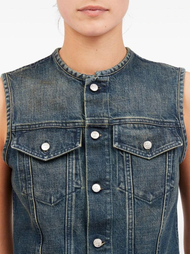 商品MM6|DENIM VEST,价格¥2687,第2张图片详细描述