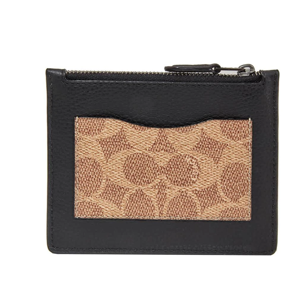 商品Coach|Signature Canvas Blocking Card Case,价格¥554,第3张图片详细描述