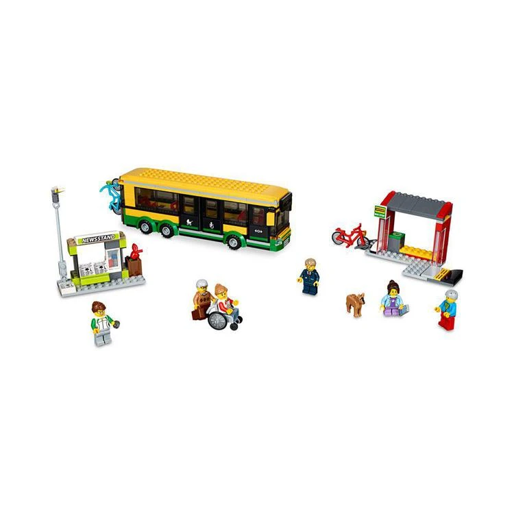 商品LEGO|City 337-Pc. Town Bus Station Set,价格¥373,第4张图片详细描述