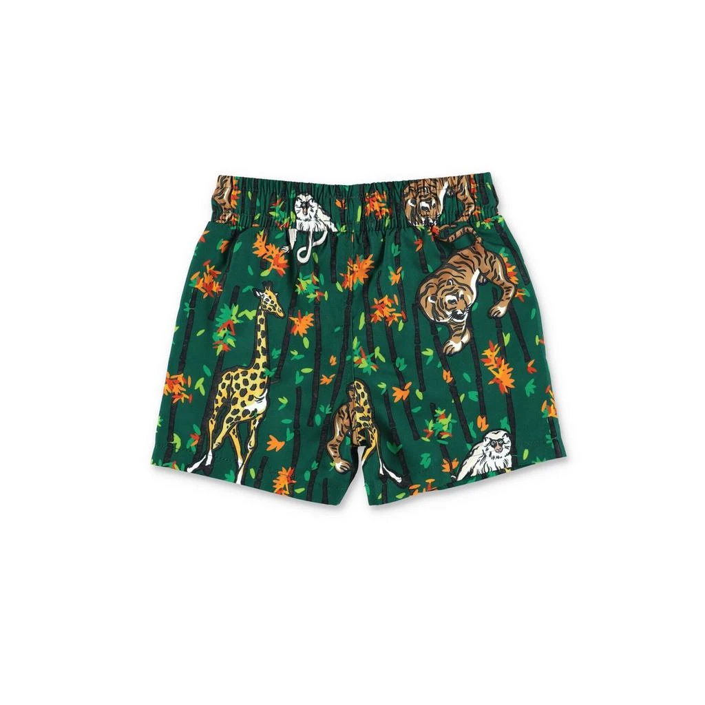 商品Kenzo|Kenzo Kids All-Over Printed Drawstring Swim Shorts,价格¥282,第2张图片详细描述