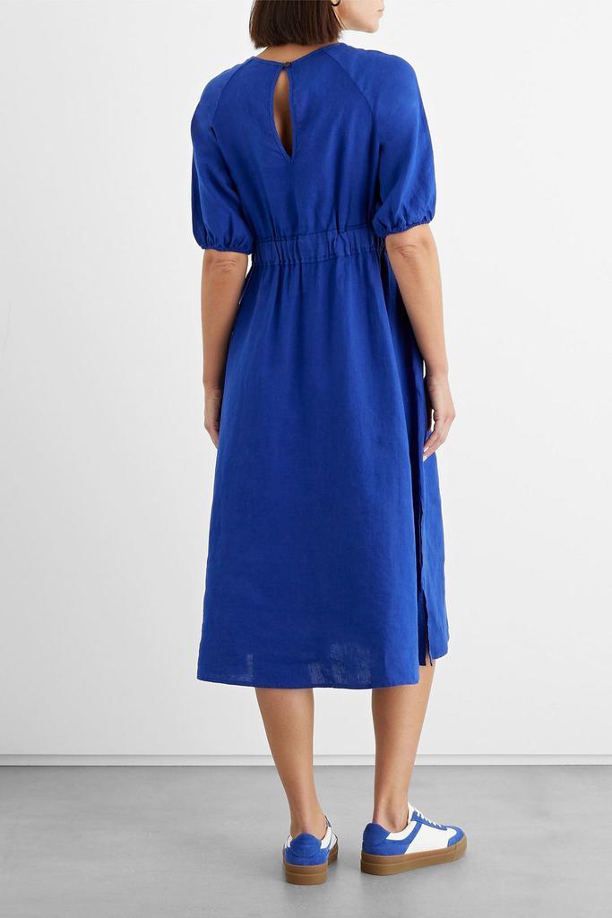 商品IRIS & INK|Corinne linen midi dress,价格¥764,第3张图片详细描述