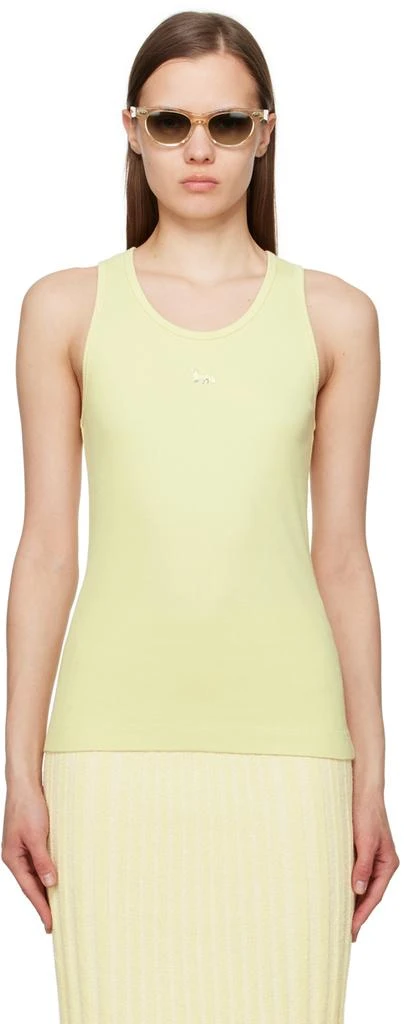 商品Maison Kitsune|Yellow Baby Fox Tank Top,价格¥520,第1张图片