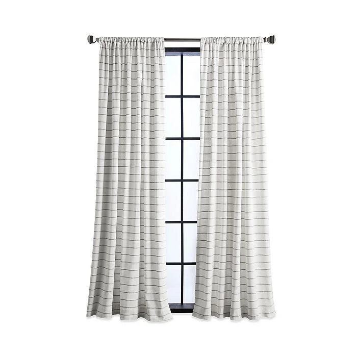 商品DKNY|Baltic Stripe 50" x 96" Curtain Panel, Pair,价格¥836,第5张图片详细描述